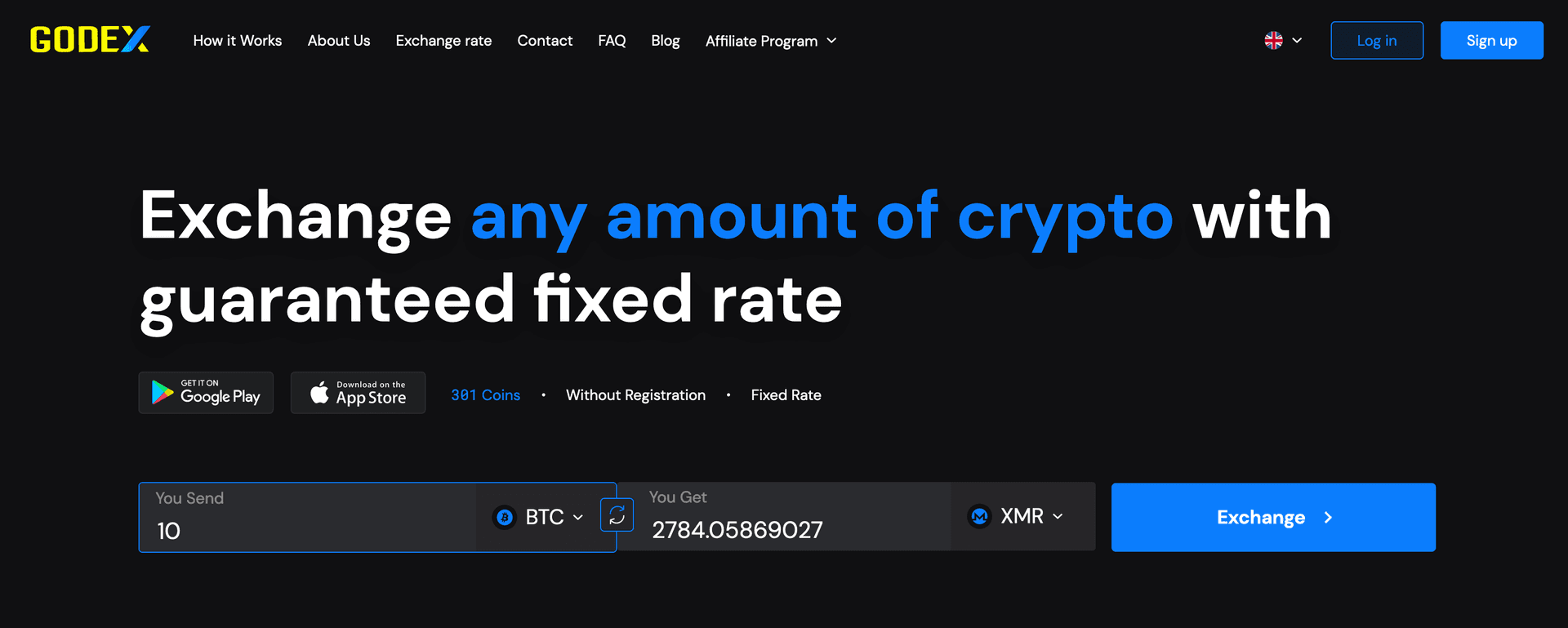 Godex Home Page