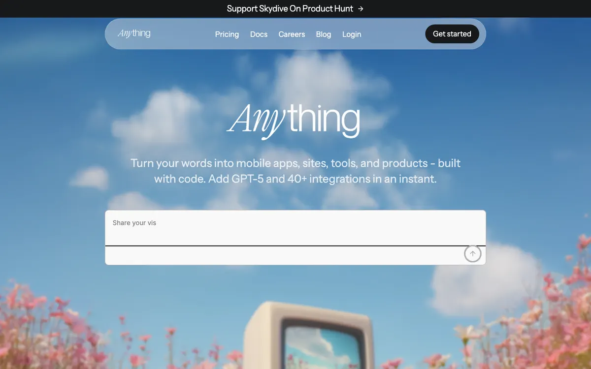 Anything website