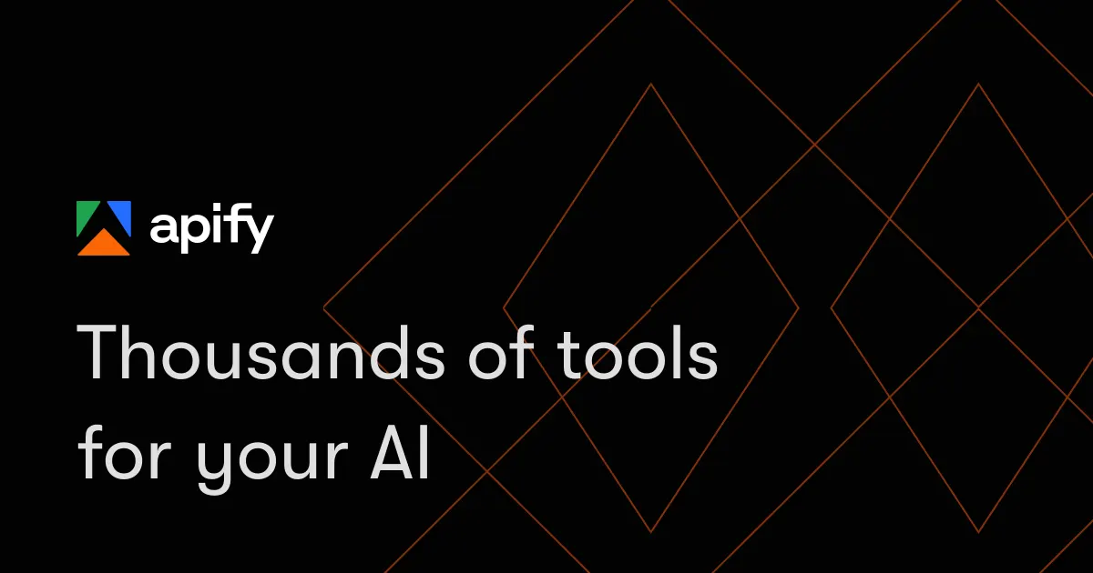 Apify website