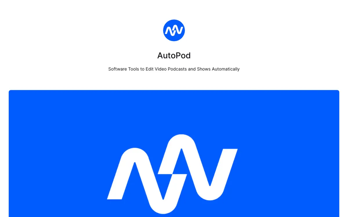 AutoPod website