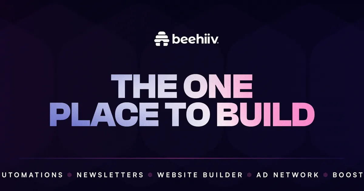beehiiv website