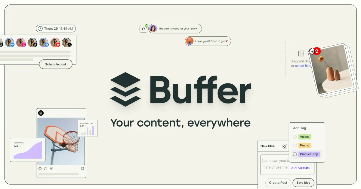 Buffer website