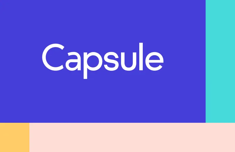 Capsule and Transpond website