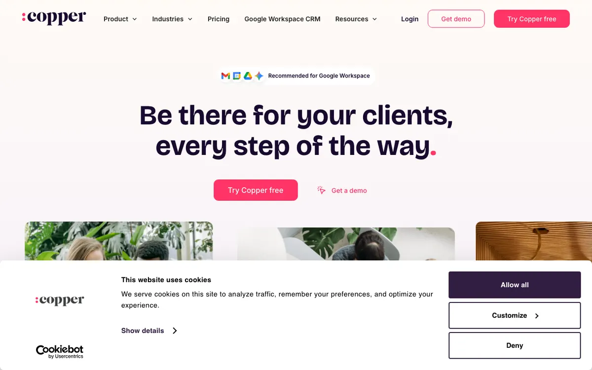 Copper website