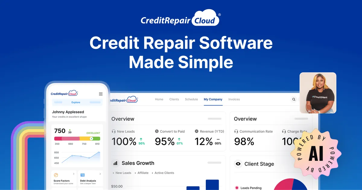 Credit Repair Cloud website