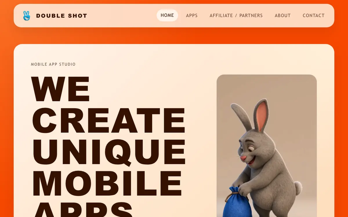 Double Shot website
