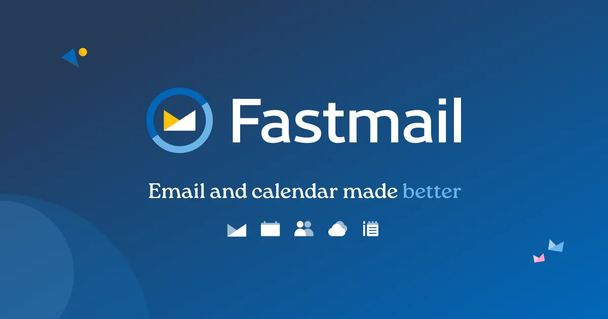 Fastmail website