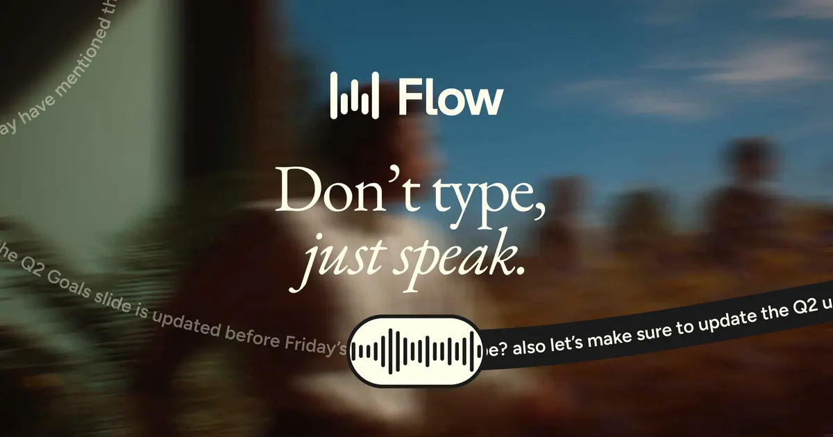 Wispr Flow website