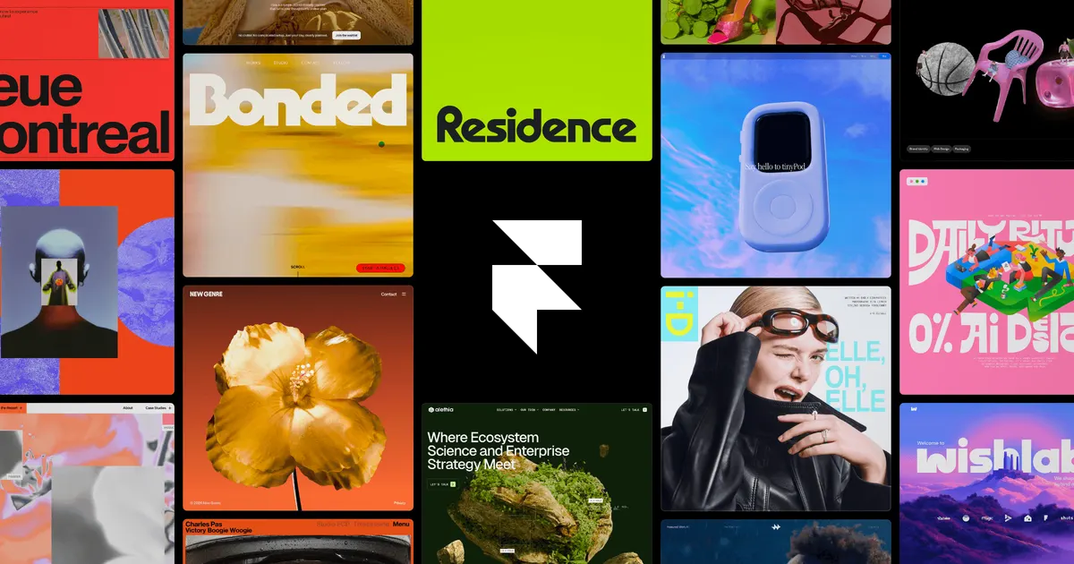 Framer website