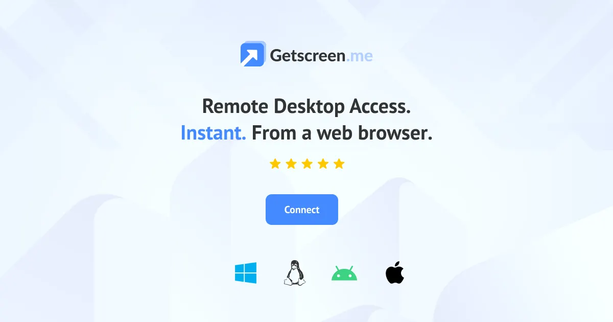 Getscreen.me website