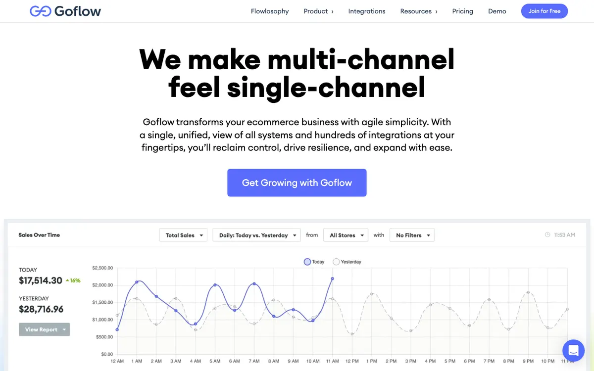 Goflow website