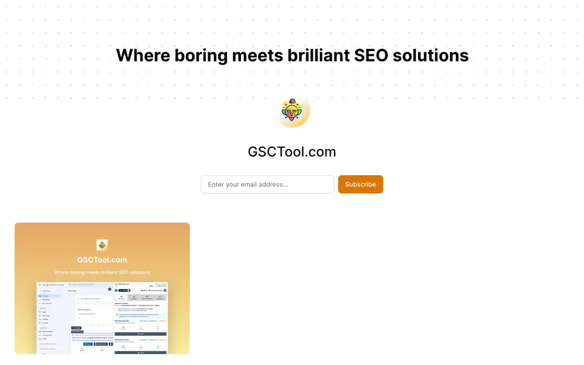 GSCTool.com website