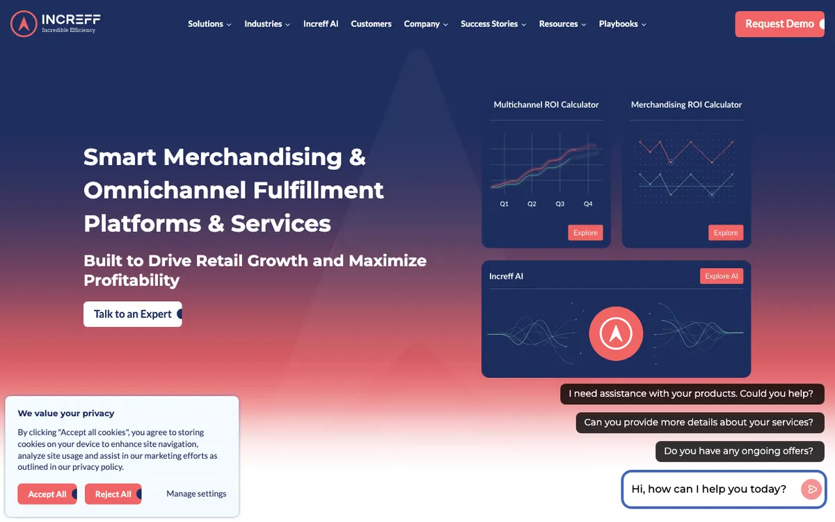 Increff website