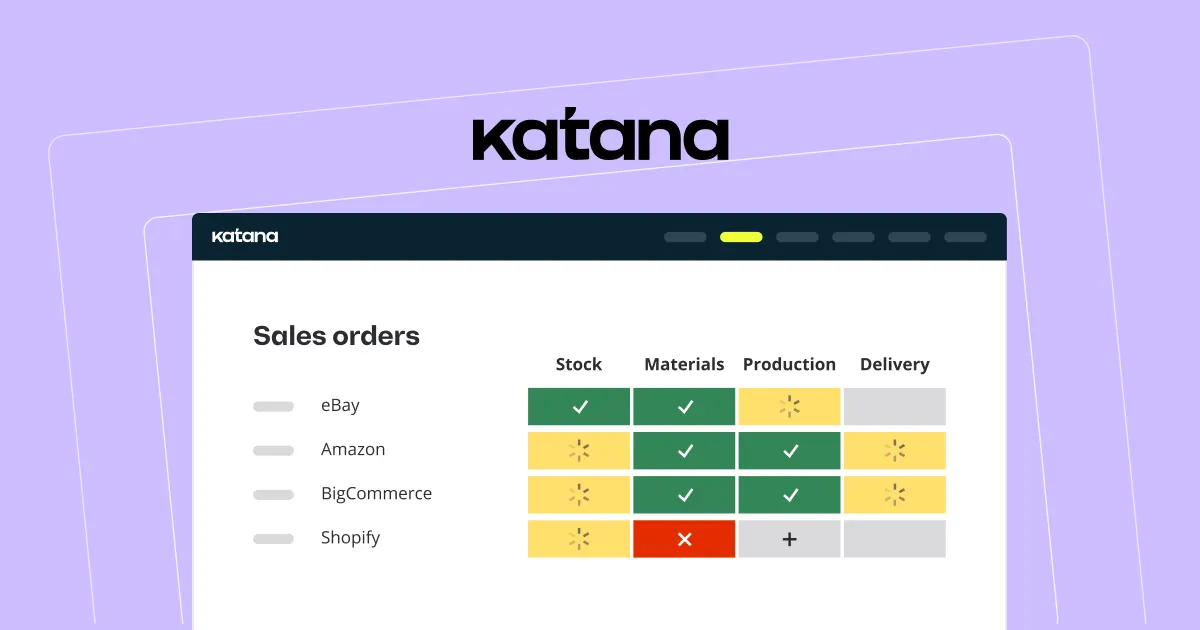 Katana Cloud Inventory website