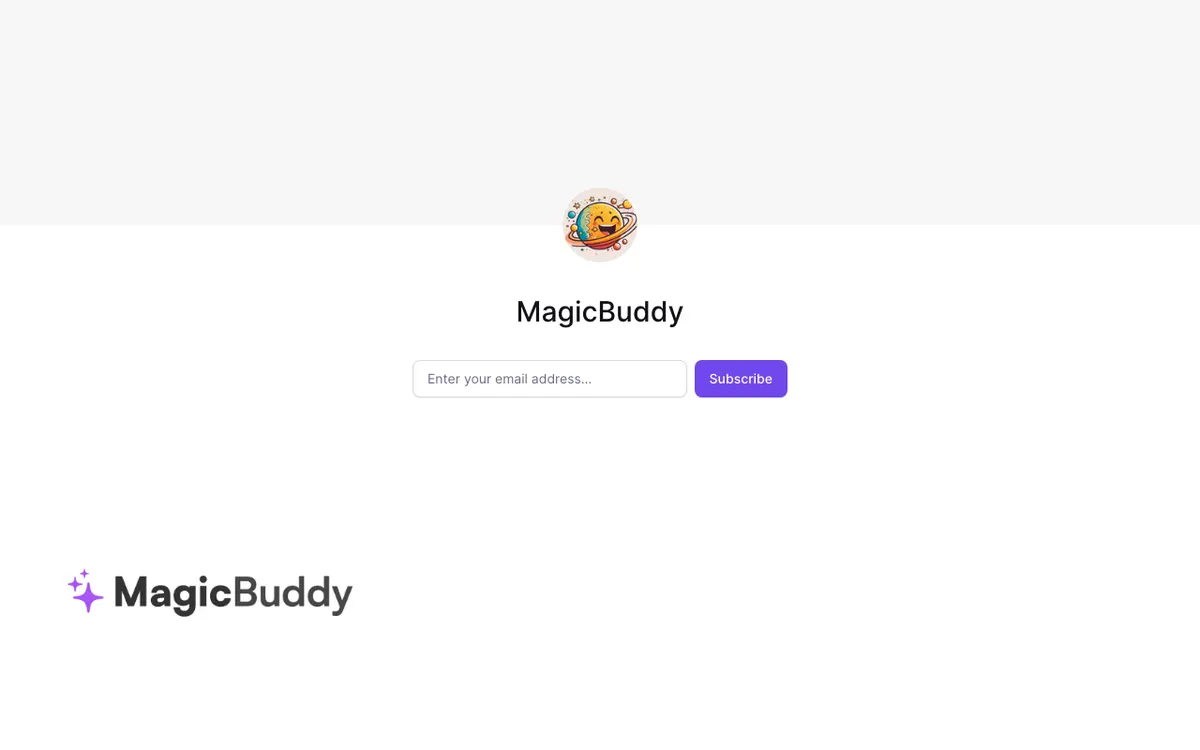 MagicBuddy website