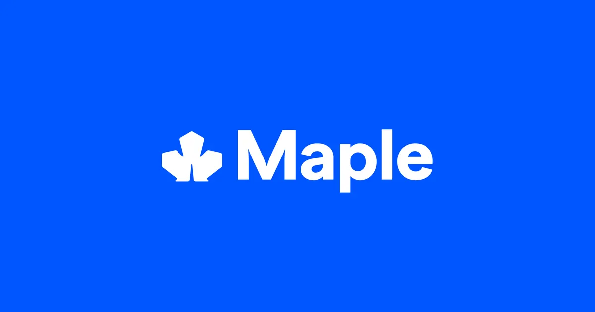 Maple website