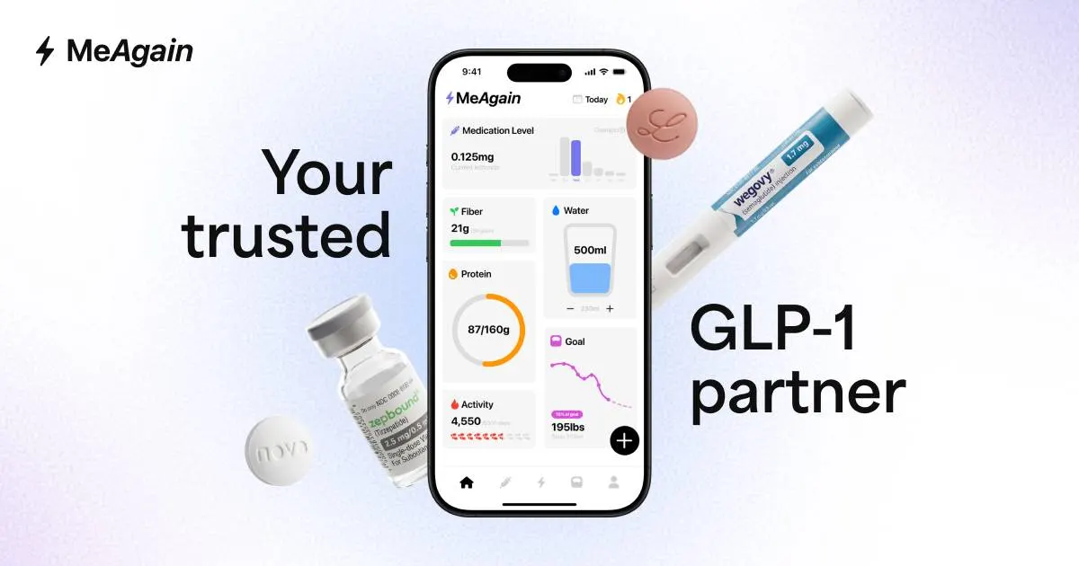 MeAgain website