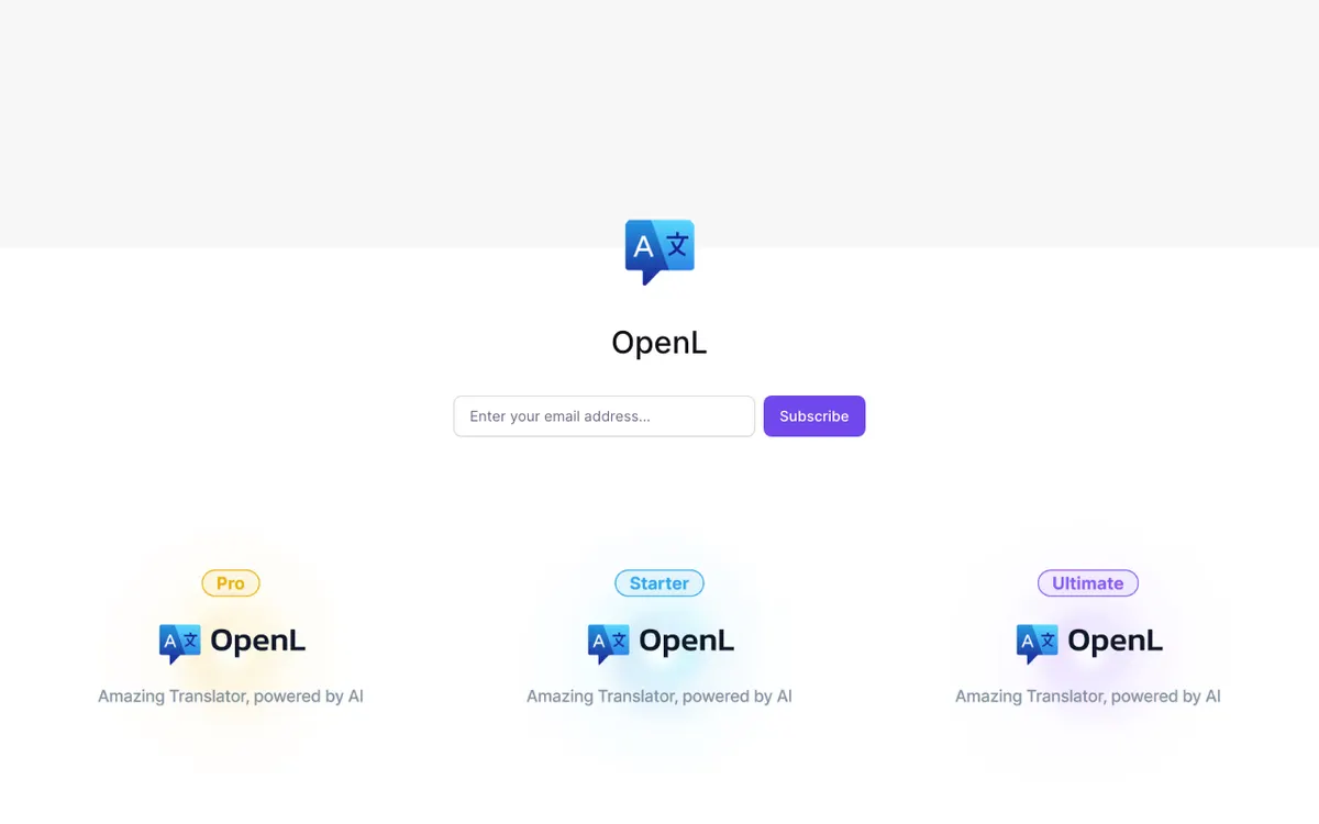 OpenL website