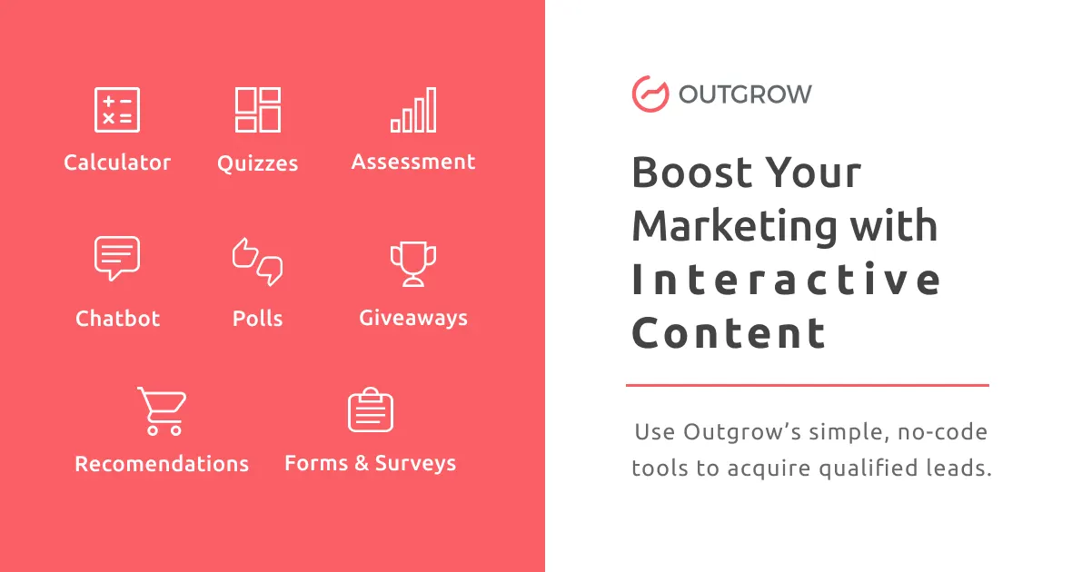 Outgrow website