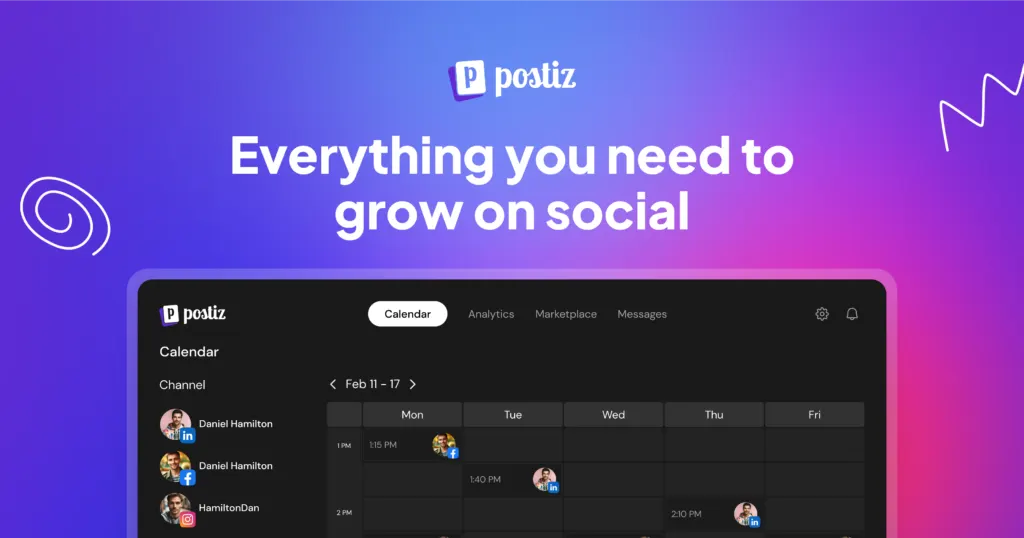 Postiz website
