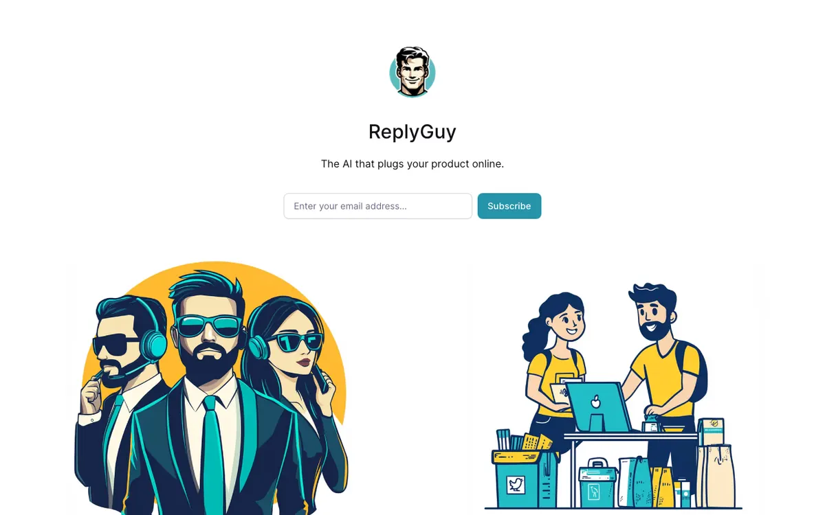 ReplyGuy website