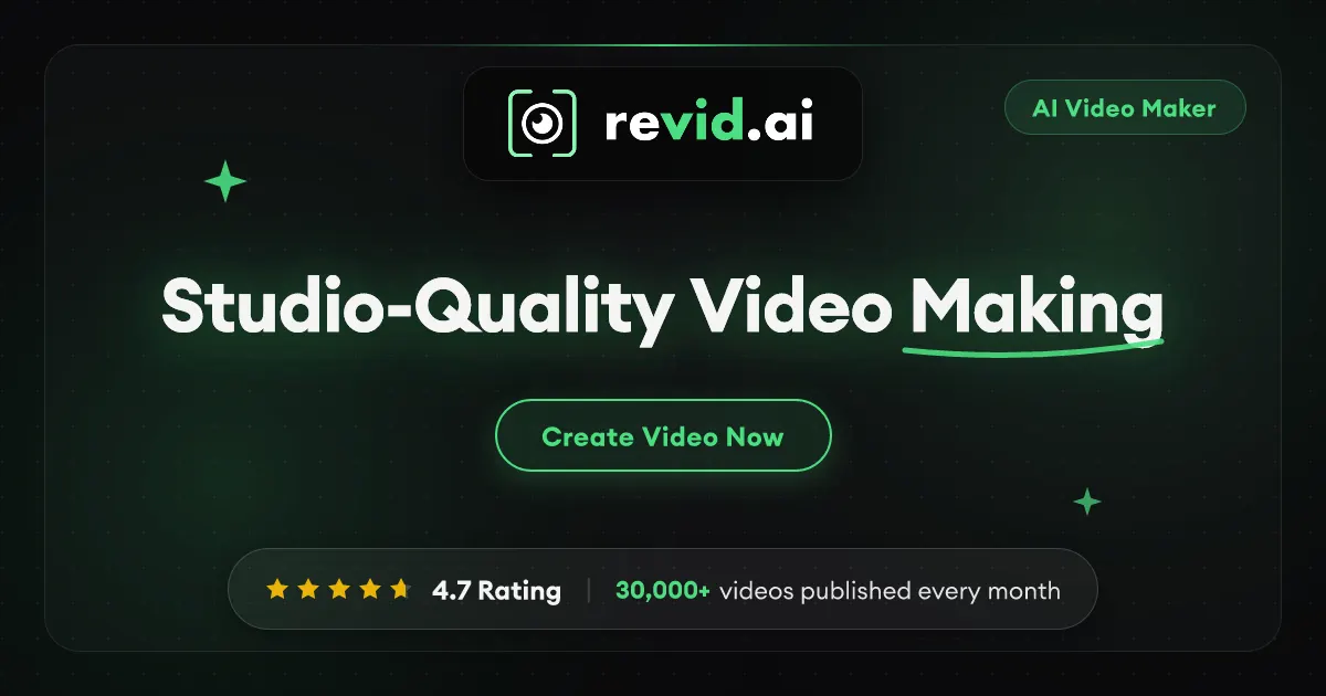 revid.ai website