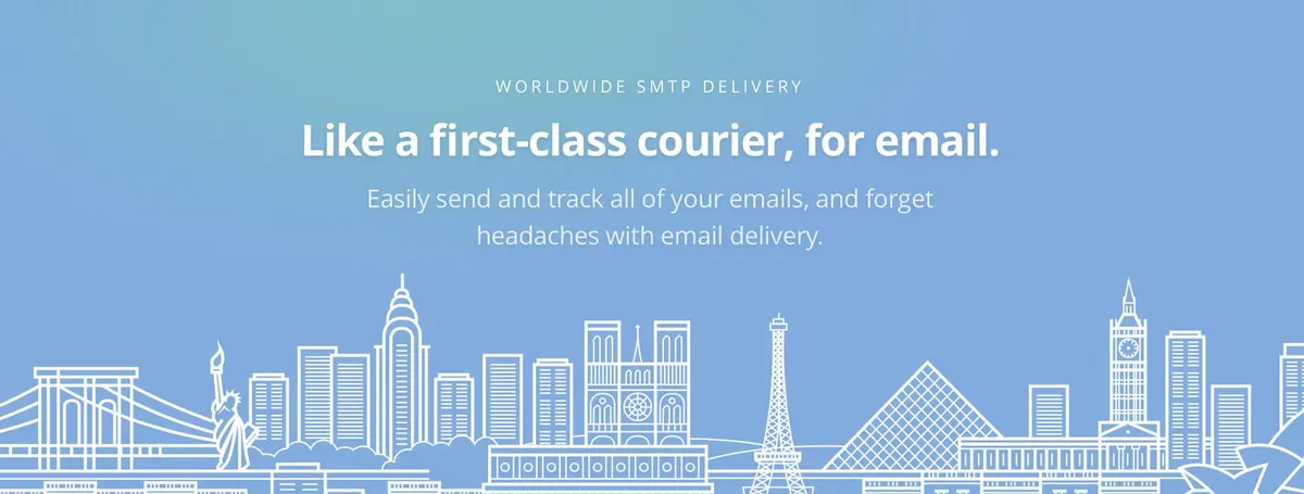 SMTP2GO website