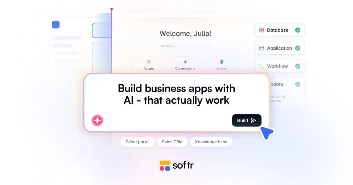 Softr website