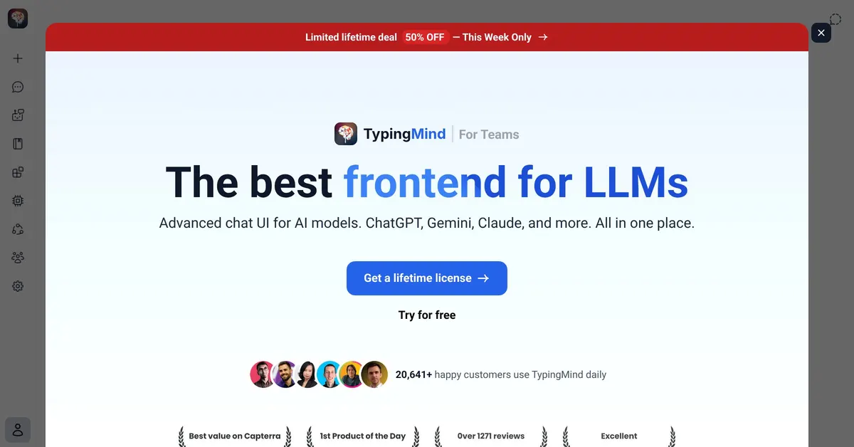 Typing Mind website