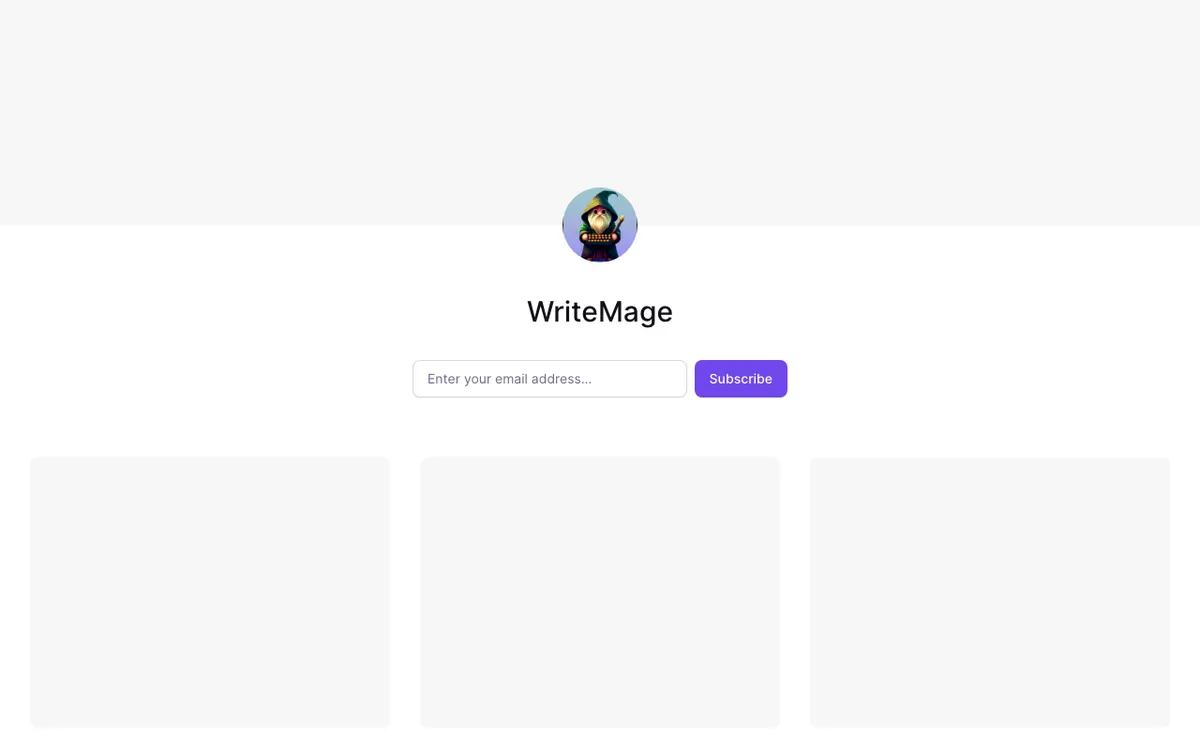 WriteMage website